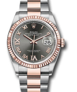 Đồng Hồ Rolex 126231 dkrdr69o - Datejust 36 Steel and Pink Gold - Fluted Bezel - Oyster126231dkrdr69o-1