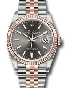 Đồng Hồ Rolex 126231 dkrij - Datejust 36 Steel and Pink Gold - Fluted Bezel - Jubilee126231dkrij-1