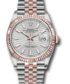 Đồng Hồ Rolex 126231 sflmij - Datejust 36 Steel and Pink Gold - Fluted Bezel - Jubilee126231sflmij-1