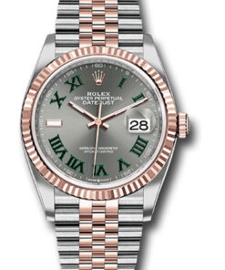 Đồng Hồ Rolex 126231 slgrj - Datejust 36 Steel and Pink Gold - Fluted Bezel - Jubilee126231slgrj-1