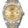 Đồng Hồ Rolex 126233 chdj - Datejust 36 Steel and Yellow Gold - Fluted Bezel - Jubilee 1 126233chdj 1