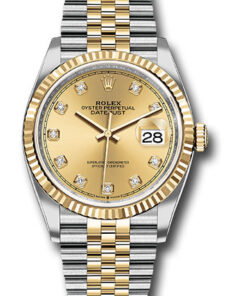 Đồng Hồ Rolex 126233 chdj - Datejust 36 Steel and Yellow Gold - Fluted Bezel - JubileeĐồng Hồ Rolex 126233 chdj - Datejust 36 Steel and Yellow Gold - Fluted Bezel - Jubilee