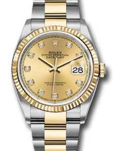 Đồng Hồ Rolex 126233 chdo - Datejust 36 Steel and Yellow Gold - Fluted Bezel - OysterĐồng Hồ Rolex 126233 chdo - Datejust 36 Steel and Yellow Gold - Fluted Bezel - Oyster