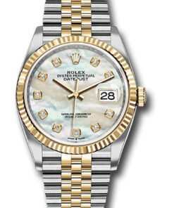 Đồng Hồ Rolex 126233 mdj - Datejust 36 Steel and Yellow Gold - Fluted Bezel - JubileeĐồng Hồ Rolex 126233 mdj - Datejust 36 Steel and Yellow Gold - Fluted Bezel - Jubilee