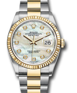 Đồng Hồ Rolex 126233 mdo - Datejust 36 Steel and Yellow Gold - Fluted Bezel - OysterĐồng Hồ Rolex 126233 mdo - Datejust 36 Steel and Yellow Gold - Fluted Bezel - Oyster