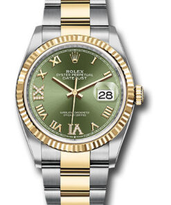 Đồng Hồ Rolex 126233 ogdr69o - Datejust 36 Steel and Yellow Gold - Fluted Bezel - OysterĐồng Hồ Rolex 126233 ogdr69o - Datejust 36 Steel and Yellow Gold - Fluted Bezel - Oyster