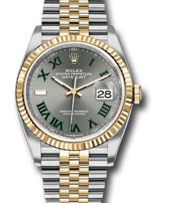 Đồng Hồ Rolex 126233 slgrj - Datejust 36 Steel and Yellow Gold - Fluted Bezel - JubileeĐồng Hồ Rolex 126233 slgrj - Datejust 36 Steel and Yellow Gold - Fluted Bezel - Jubilee