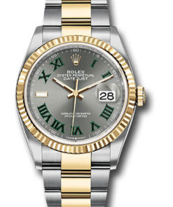Đồng Hồ Rolex 126233 slgro - Datejust 36 Steel and Yellow Gold - Fluted Bezel - OysterĐồng Hồ Rolex 126233 slgro - Datejust 36 Steel and Yellow Gold - Fluted Bezel - Oyster