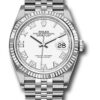 Đồng Hồ Rolex 126234 wrj - Datejust 36 Steel and White Gold - Fluted Bezel - Jubilee 2 126234wrj 1