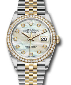 Đồng Hồ Rolex 126283RBR mdj - Datejust 36 Steel and Yellow Gold - Diamond Bezel - JubileeĐồng Hồ Rolex 126283RBR mdj - Datejust 36 Steel and Yellow Gold - Diamond Bezel - Jubilee