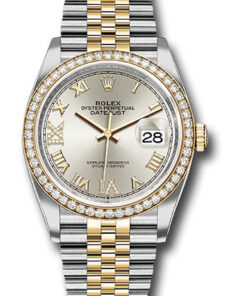 Đồng Hồ Rolex 126283RBR sdr69j - Datejust 36 Steel and Yellow Gold - Diamond Bezel - JubileeĐồng Hồ Rolex 126283RBR sdr69j - Datejust 36 Steel and Yellow Gold - Diamond Bezel - Jubilee