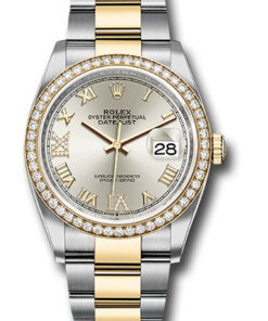 Đồng Hồ Rolex 126283RBR sdr69o - Datejust 36 Steel and Yellow Gold - Diamond Bezel - OysterĐồng Hồ Rolex 126283RBR sdr69o - Datejust 36 Steel and Yellow Gold - Diamond Bezel - Oyster