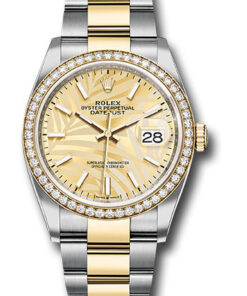 Đồng Hồ Rolex 126283rbr gpmio - Datejust 36 Steel and Yellow Gold - Diamond Bezel - OysterĐồng Hồ Rolex 126283rbr gpmio - Datejust 36 Steel and Yellow Gold - Diamond Bezel - Oyster