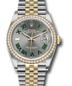Đồng Hồ Rolex 126283rbr slgrj - Datejust 36 Steel and Yellow Gold - Diamond Bezel - JubileeĐồng Hồ Rolex 126283rbr slgrj - Datejust 36 Steel and Yellow Gold - Diamond Bezel - Jubilee