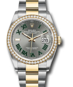 Đồng Hồ Rolex 126283rbr slgro - Datejust 36 Steel and Yellow Gold - Diamond Bezel - OysterĐồng Hồ Rolex 126283rbr slgro - Datejust 36 Steel and Yellow Gold - Diamond Bezel - Oyster