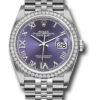 Đồng Hồ Rolex 126284RBR audr69j - Datejust 36 Steel and White Gold - Diamond Bezel - Jubilee 2 126284RBRaudr69j