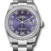 Đồng Hồ Rolex 126284RBR audr69o - Datejust 36 Steel and White Gold - Diamond Bezel - Oyster 2 126284RBRaudr69o