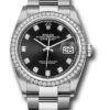 Đồng Hồ Rolex 126284RBR bkdo - Datejust 36 Steel and White Gold - Diamond Bezel - Oyster 1 126284RBRbkdo