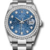 Đồng Hồ Rolex 126284RBR bljdo - Datejust 36 Steel and White Gold - Diamond Bezel - Oyster 1 126284RBRbljdo