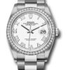 Đồng Hồ Rolex 126284RBR wro - Datejust 36 Steel and White Gold - Diamond Bezel - Oyster 1 126284RBRwro