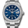 Đồng Hồ Rolex 126284rbr blflmio - Datejust 36 Steel and White Gold - Diamond Bezel - Oyster 2 126284rbrblflmio 1