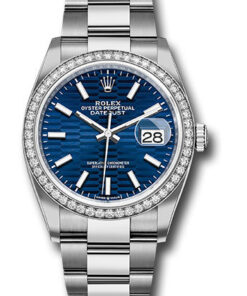 Đồng Hồ Rolex 126284rbr blflmio - Datejust 36 Steel and White Gold - Diamond Bezel - OysterĐồng Hồ Rolex 126284rbr blflmio - Datejust 36 Steel and White Gold - Diamond Bezel - Oyster