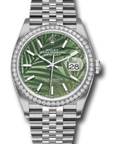 Đồng Hồ Rolex 126284rbr ogpmij - Datejust 36 Steel and White Gold - Diamond Bezel - JubileeĐồng Hồ Rolex 126284rbr ogpmij - Datejust 36 Steel and White Gold - Diamond Bezel - Jubilee