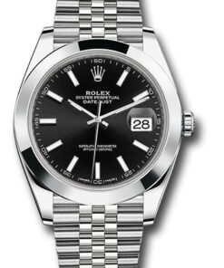 Đồng Hồ Rolex 126300 bkij - Datejust 41 Steel - Smooth Bezel - Jubilee126300bkij-1