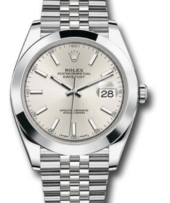 Đồng Hồ Rolex 126300 sij - Datejust 41 Steel - Smooth Bezel - Jubilee126300sij-1