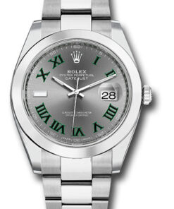 Đồng Hồ Rolex 126300 slgro - Datejust 41 Steel - Smooth Bezel - Oyster126300slgro-1