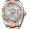 Đồng Hồ Rolex 126301 mdo - Datejust 41 Steel and Pink Gold - Smooth Bezel - Oyster126301mdo-1