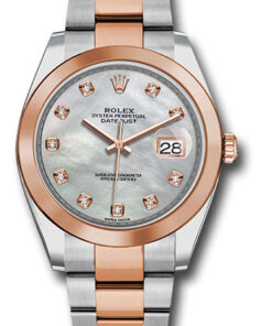 Đồng Hồ Rolex 126301 mdo - Datejust 41 Steel and Pink Gold - Smooth Bezel - Oyster126301mdo-1