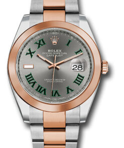 Đồng Hồ Rolex 126301 slgro - Datejust 41 Steel and Pink Gold - Smooth Bezel - Oyster126301slgro-1