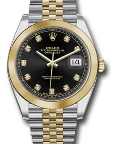 Đồng Hồ Rolex 126303 bkdj - Datejust 41 Steel and Yellow Gold - Smooth Bezel - Jubilee126303bkdj-1