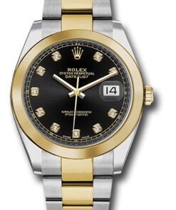 Đồng Hồ Rolex 126303 bkdo - Datejust 41 Steel and Yellow Gold - Smooth Bezel - Oyster126303bkdo-1