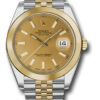 Đồng Hồ Rolex 126303 chij - Datejust 41 Steel and Yellow Gold - Smooth Bezel - Jubilee 2 126303chij-1