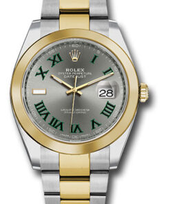 Đồng Hồ Rolex 126303 slgro - Datejust 41 Steel and Yellow Gold - Smooth Bezel - Oyster126303slgro-1
