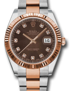 Đồng Hồ Rolex 126331 chodo - Datejust 41 Steel and Pink Gold - Fluted Bezel - Oyster126331chodo-1