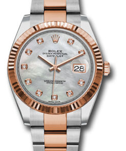 Đồng Hồ Rolex 126331 mdo - Datejust 41 Steel and Pink Gold - Fluted Bezel - Oyster126331mdo-1