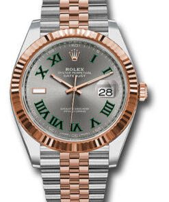 Đồng Hồ Rolex 126331 slgrj - Datejust 41 Steel and Pink Gold - Fluted Bezel - Jubilee126331slgrj-1