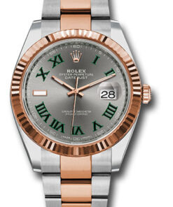 Đồng Hồ Rolex 126331 slgro - Datejust 41 Steel and Pink Gold - Fluted Bezel - Oyster126331slgro-1
