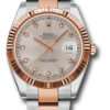 Đồng Hồ Rolex 126331 sudo - Datejust 41 Steel and Pink Gold - Fluted Bezel - Oyster 2 126331sudo-1