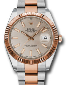 Đồng Hồ Rolex 126331 suio - Datejust 41 Steel and Pink Gold - Fluted Bezel - Oyster126331suio-1