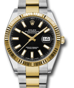 Đồng Hồ Rolex 126333 bkio - Datejust 41 Steel and Yellow Gold - Fluted Bezel - Oyster126333bkio-1