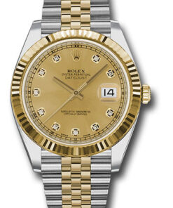 Đồng Hồ Rolex 126333 chdj - Datejust 41 Steel and Yellow Gold - Fluted Bezel - Jubilee126333chdj-1