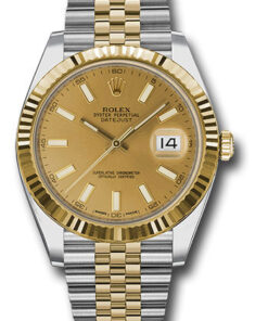 Đồng Hồ Rolex 126333 chij - Datejust 41 Steel and Yellow Gold - Fluted Bezel - Jubilee126333chij-1