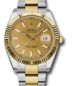 Đồng Hồ Rolex 126333 chio - Datejust 41 Steel and Yellow Gold - Fluted Bezel - Oyster126333chio-1