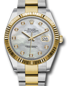 Đồng Hồ Rolex 126333 mdo - Datejust 41 Steel and Yellow Gold - Fluted Bezel - Oyster126333mdo-1