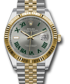 Đồng Hồ Rolex 126333 slgrj - Datejust 41 Steel and Yellow Gold - Fluted Bezel - Jubilee126333slgrj-1