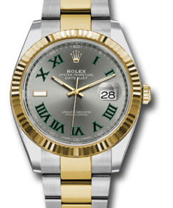 Đồng Hồ Rolex 126333 slgro - Datejust 41 Steel and Yellow Gold - Fluted Bezel - Oyster126333wio-1